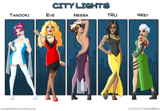 your sexy toons citylights