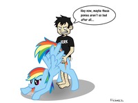 pony porn little pony friendship magic crossover rainbow dash dan