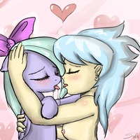 pony porn media xze mtyzx ixv humanized nudity shipping questionable lesbian blushing porn kissing human pony action cloudchaser drool flitter artist sirachanotsauce