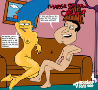 simpson porn family guy glenn quagmire marge simpson simpsons crossover master porn faker