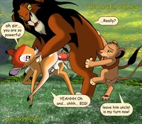 the lion king porn ebcefa bambi character scar simba lion king comic crossover cry angel shinaboo