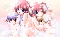 tinkerbell nude fff konachan bath bubbles hobo san issho iizuki tasuku loli nude rina tinkerbell twins wink yuuki maya miya