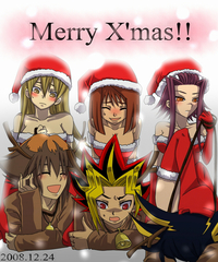 yugioh porn aki izayoi alexis rhodes christmas jaden yuki tea gardner yami yugi yusei fudo