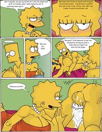 lisa simpson hentai fear simpsons comic bart lisa hentai original source