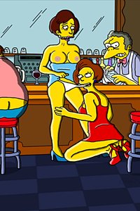 simpson hentai barney gumble constance harm edna krabappel moe szyslak simpsons drawn hentai