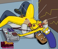 simpson hentai eaa cef simpsons marge simpson drawn hentai julius hibbert