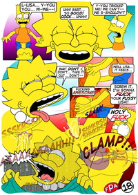 simpson hentai hentai comics simpsons lisa slut aac porn toons marge