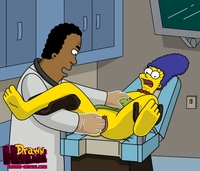 simpson hentai drawn hentai julius hibbert marge simpson simpsons