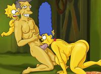 simpson hentai cartoon simpsons gang bang