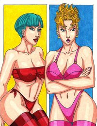 bulma naked bulma briefs mrs fafnir art