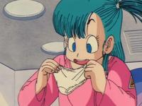 bulma naked dragonball bulma eyes all blue panties