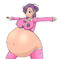 bulma naked pre bulma pillowed colored art