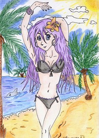 bulma naked bulma beach celious art