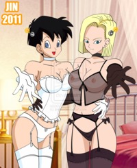 dragonball porn android dragon ball jimryu videl entry