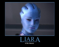 mass effect porn masseffect liara demotivator