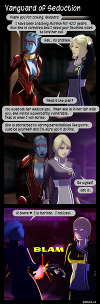 mass effect porn mass effect vanguard seduction start