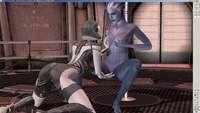 mass effect porn abbb asari edi liara soni mass effect