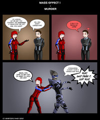 mass effect porn media original mass effect solitary murder sphynxette deviantart cartoon porn