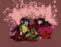 avatar the last airbender toph porn mai toph chillin secondlina jbjk avatar last airbender