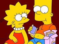 bart porn wallpapers porn lisa watches bart get fat simpsons wallpaper