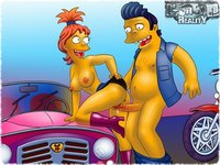 marge and lisa simpson porn simps simpsons anime bpics lisa simpson