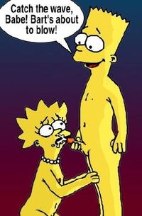 marge simpson naked cartoon simpsons havind