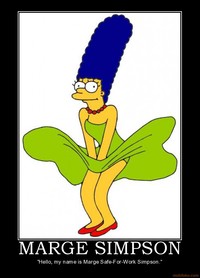 marge simpson naked demotivational poster marge simpson simpsons hardcore