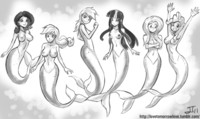 mermaid porn pony torrents ponibooru select questionable rarity dem titties twilight sparkle mermaids applejack mermaid rainbow dash pinkie pie humanized artist john joseco fluttershy nudity