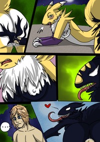 renamon porn eac digimon marvel renamon spider man venom crossover eente porkyman