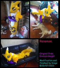 renamon porn pre renamon finished dingz art fursuit finish