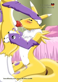 renamon porn anime cartoon porn renamon furry photo