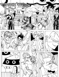 dragon ball z comic porn fundoshi comic gay dbz yaoi doujinshi gokuxvegeta gohanxtrunks japanese traditional kimono ramen dragon ball kai entry