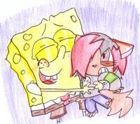 spongebob porn spongebob meets daisy wierdo gurl art