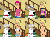 meg griffin naked comic family guy american dad brian griffin meg klaus heissler frost