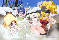 powerpuff girls porn akatsutsumi momoko blonde hair cartoon