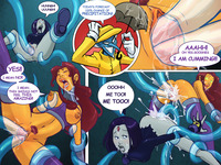 teen titans porn comic media original dcau mumbo sable starfire teen titans comic shoogerbare porn