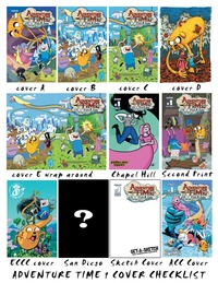 adventure time porn adventure time cover checklist shelfporn comic