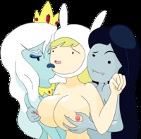 adventure time porn fce adventure time fionna human girl ice queen marceline rule chilledz nude