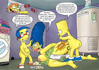 bart and marge fuck dfaaeec bart simpson marge milhouse van houten nelson muntz simpsons gundam