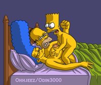 bart and marge fuck cface bdd efea dee bart simpson evilweazel artist incest marge