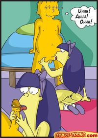 homer and marge bondage cartoon simpsons hentai comics