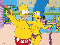 homer and marge bondage marge simpson simpsons homer vacation monday