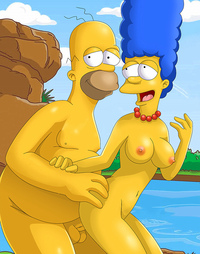 homer and marge bondage homer marge skinny dip monday sexy