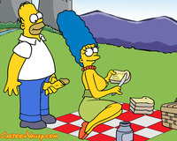 homer and marge bondage marge invites homer picnic