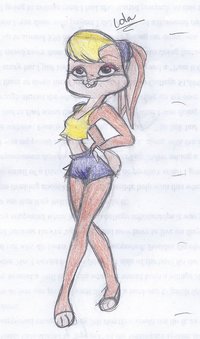 lola bunny xxx pre lola bunny chan glo art