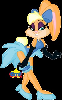 lola bunny xxx pre miss lola bunny tiny toons fan kid lxb art