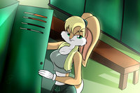 lola bunny xxx lola bunny locker room chozan hchs art