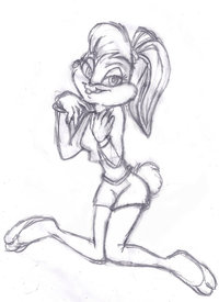 lola bunny xxx pre sketchy gift miss lola bunny moon shyne ryc art