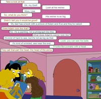 marge porn anime cartoon porn simpsons lisa finds marge stash photo