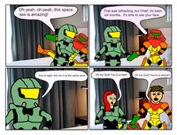 samus aran porn comic page video game characters having master chief samus aran